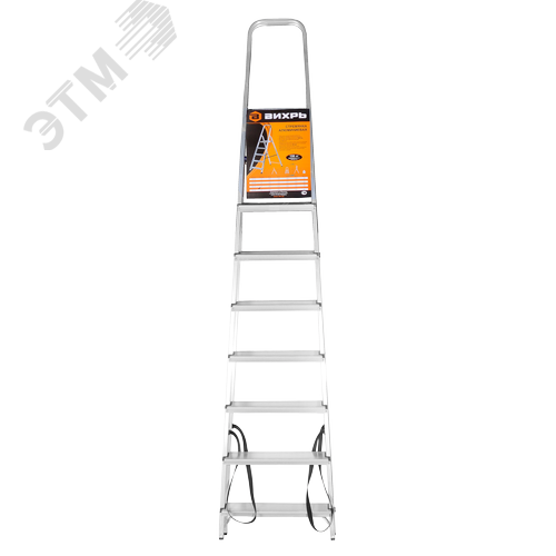 Стремянка алюминиевая СА 1х8 - фото 2