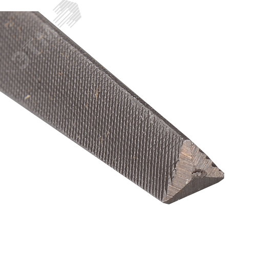 Напильник 200 мм трехгранный деревянная рукоятка - фото 4