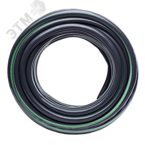 Шланг поливочный ПВХ усиленный премиумпищевой четырехслойный армированный 3/4 25м синий - фото 4