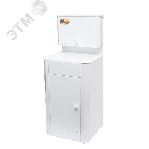 Изображение товара Умывальник дачный КОМФОРТ, без подогрева, пластиковая мойка, цвет белый (шт)