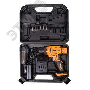 Дрель-шуруповерт аккумуляторная ДА-20Л-2К (2,0 А/ч) - фото 7