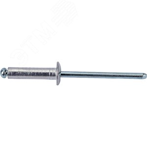 Заклёпки алюминиевые 4,0х16 мм, 50 . - фото 2