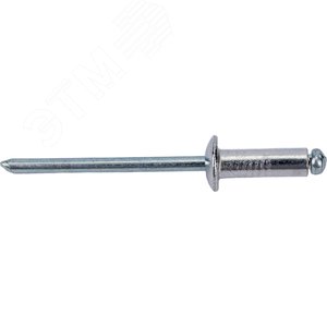 Заклёпки алюминиевые 4,0х12 мм, 50 . - фото 2