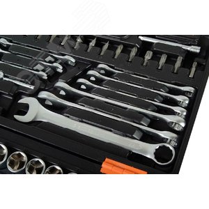 Набор инструментов Вихрь АВТО, 1/2 , 1/4 , CrV, в кейсе 82 предмета - фото 3