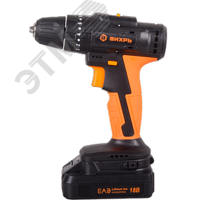 Дрель-шуруповерт аккумуляторная ДА-18Л-2КУ/Б (2,0 А/ч) (бесщеточный двигатель) - фото 2