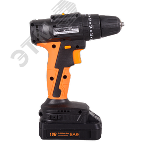 Дрель-шуруповерт аккумуляторная ДА-18Л-2КУ/Б (2,0 А/ч) (бесщеточный двигатель) - фото 4