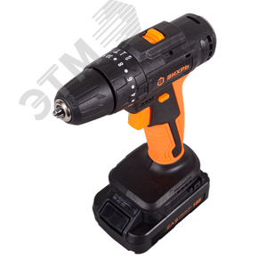 Дрель-шуруповерт аккумуляторная ДА-18Л-2КУ/Б (2,0 А/ч) (бесщеточный двигатель) - фото 6