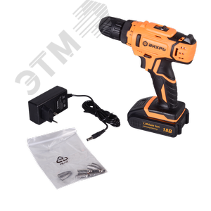 Дрель-шуруповерт аккумуляторная ДА-18Л-2 (2,0 А/ч) - фото 6