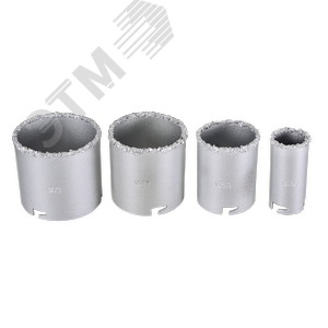 Набор коронок по керамической плитке, 33-53-67-73 мм - фото 3