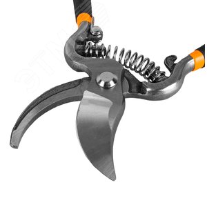 Секатор, 200мм., возвратная пружина, обрезиненные рукоятки - фото 3