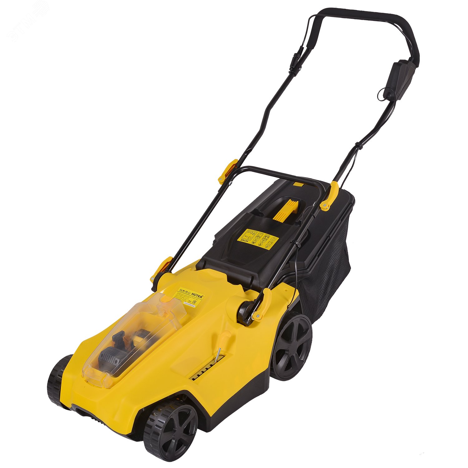 Изображение товара Аккумуляторная газонокосилка HUTER CLM-36 Li с аккумуляторами и З.У.