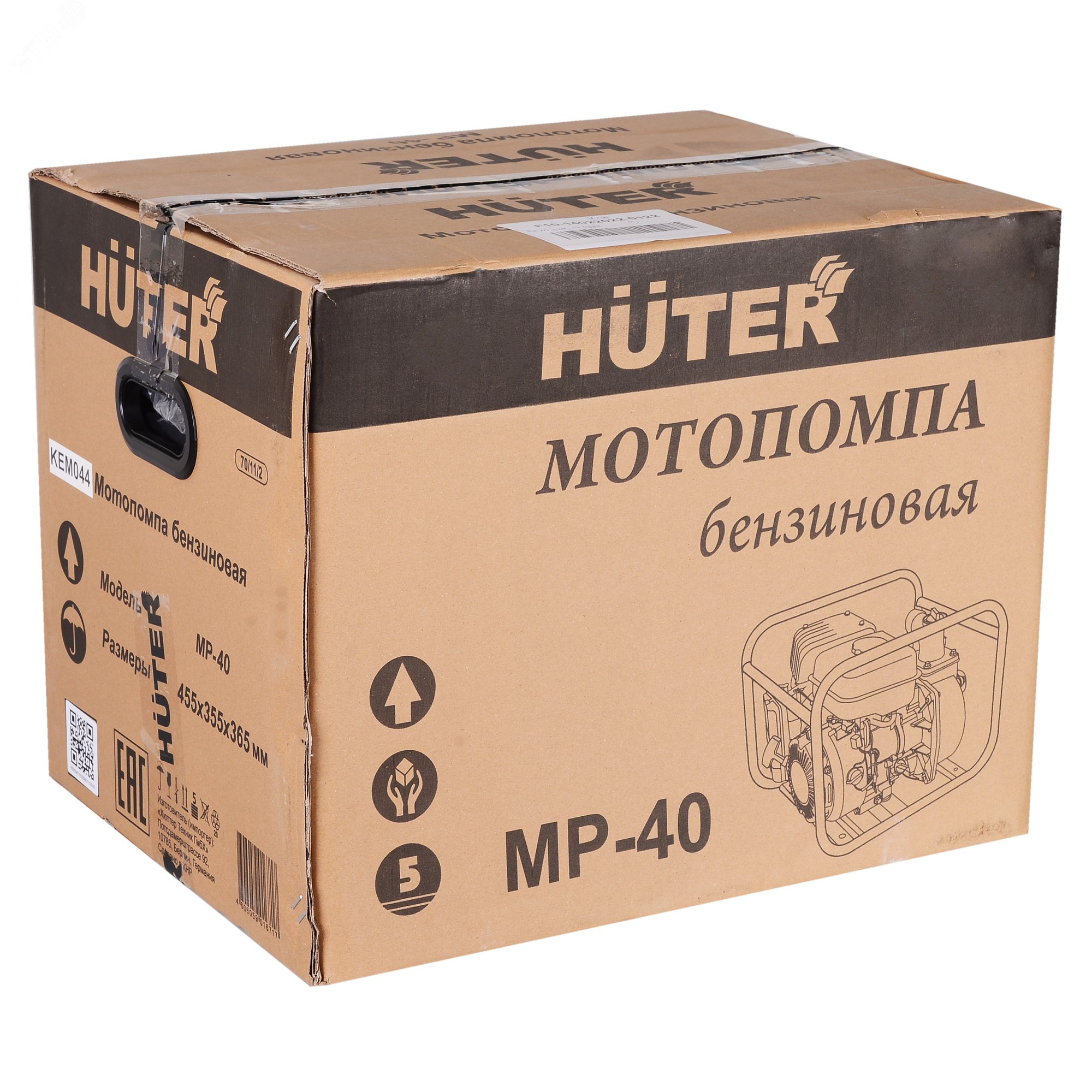 Мотопомпа MP-40 70/11/2 Huter - превью 8
