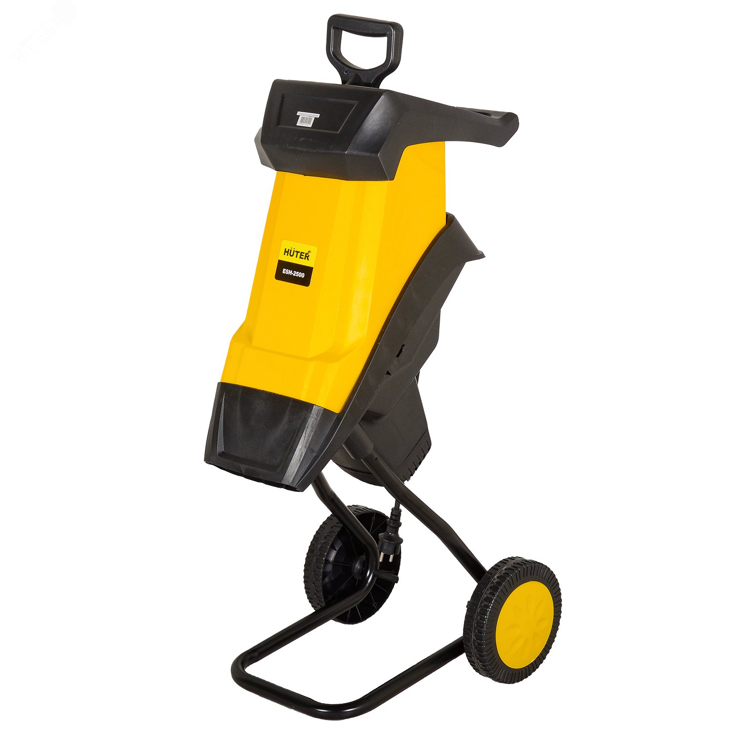 Изображение товара Измельчитель садовый HUTER ESH-2500 мощностью 2.5 кВт для веток до 40 мм