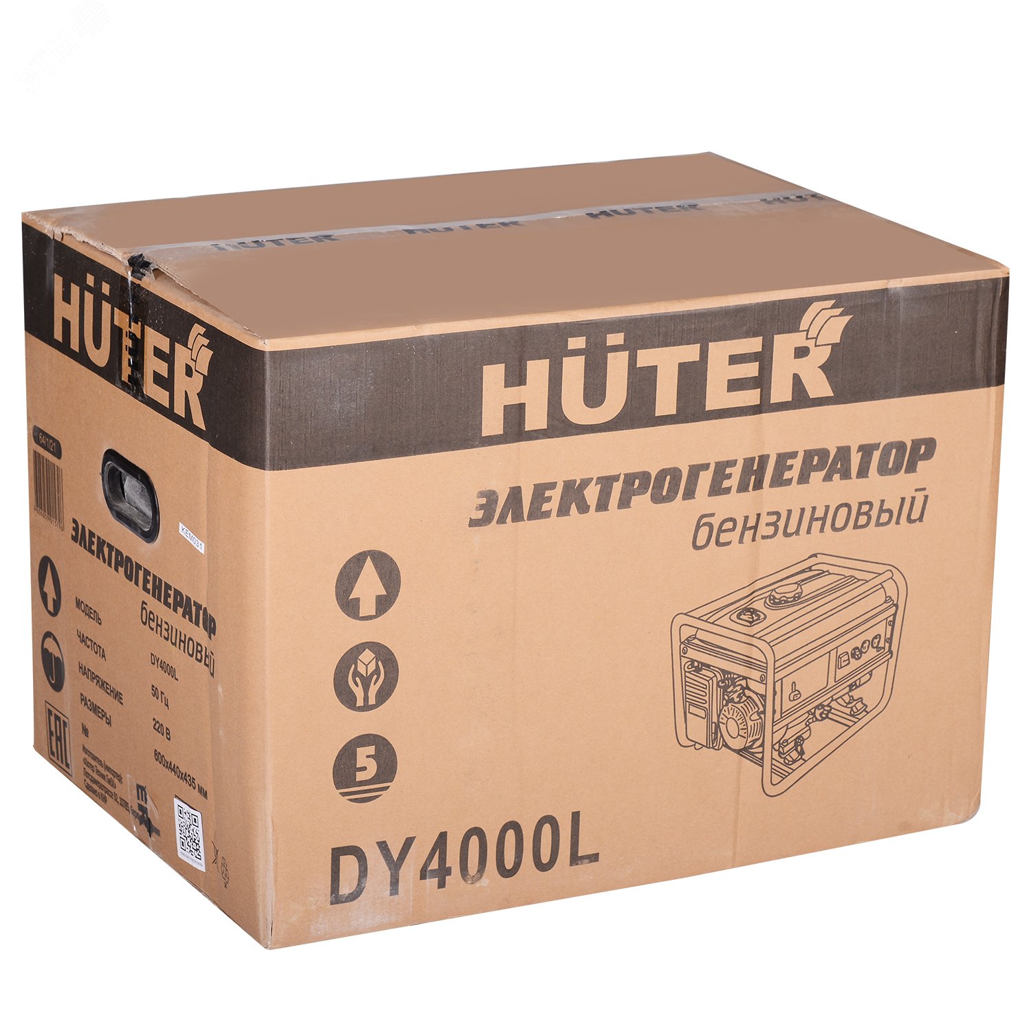 Генератор бензиновый DY4000L 64/1/21 Huter - превью 8