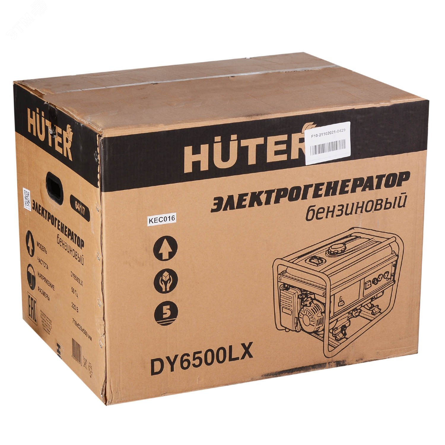 Генератор бензиновый DY6500LX-электростартер 64/1/7 Huter - превью 7