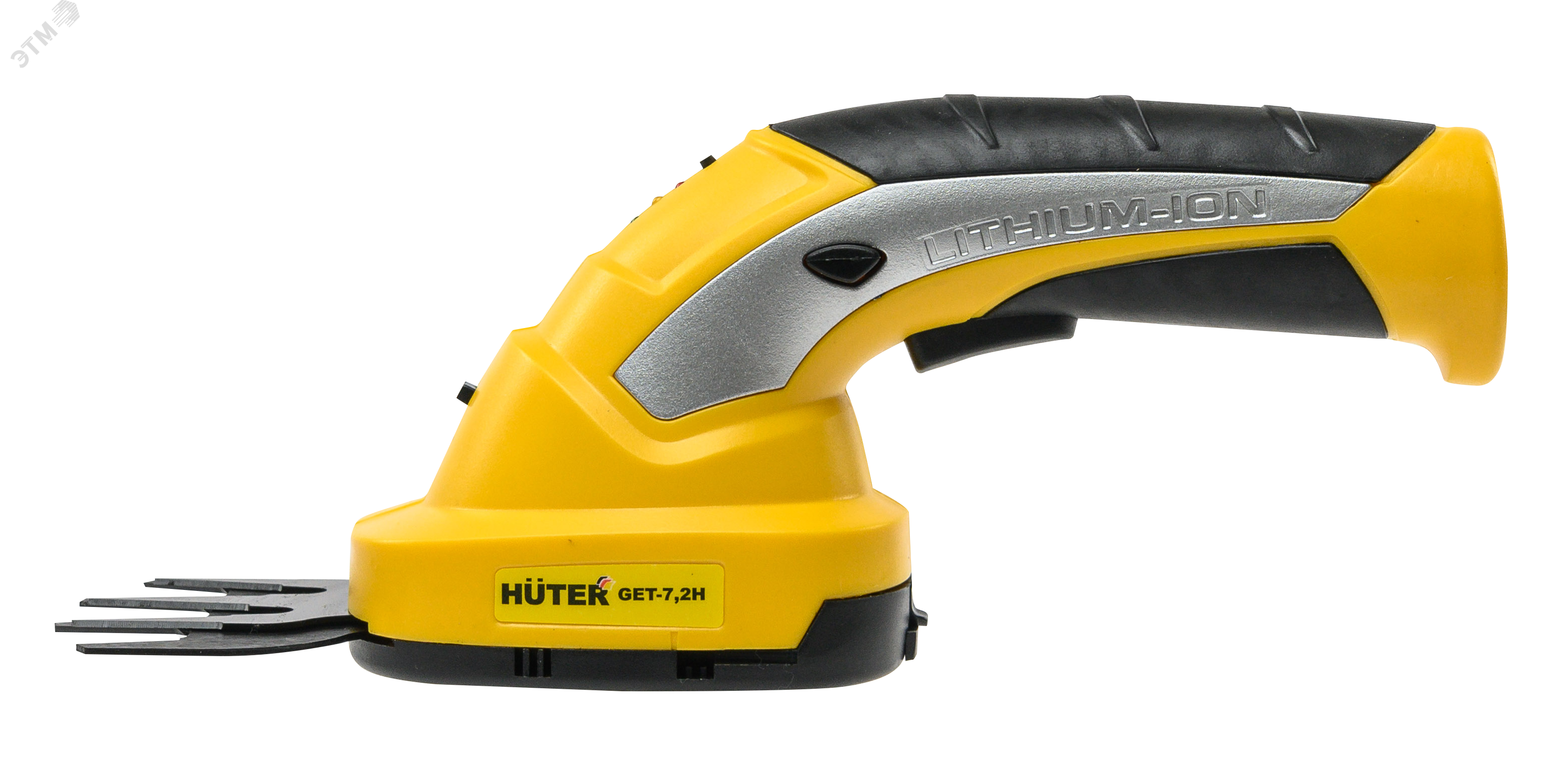 Изображение товара Аккумуляторный кусторез Huter GET-7. 2 - легкий и мощный инструмент для ухода за садом