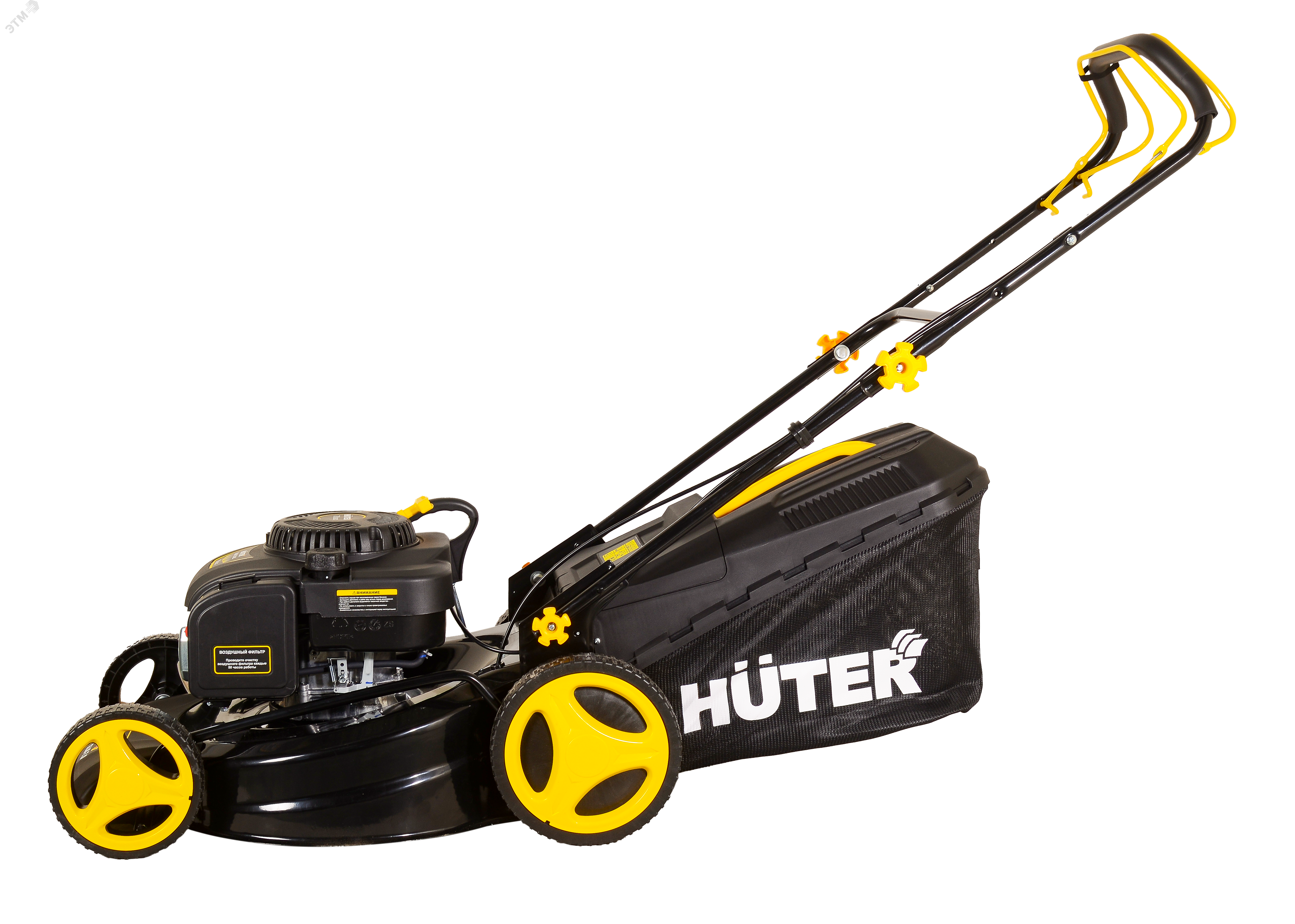 Изображение товара Газонокосилка бензиновая Huter GLM-7.0 SL мощность 7 лс с мульчированием