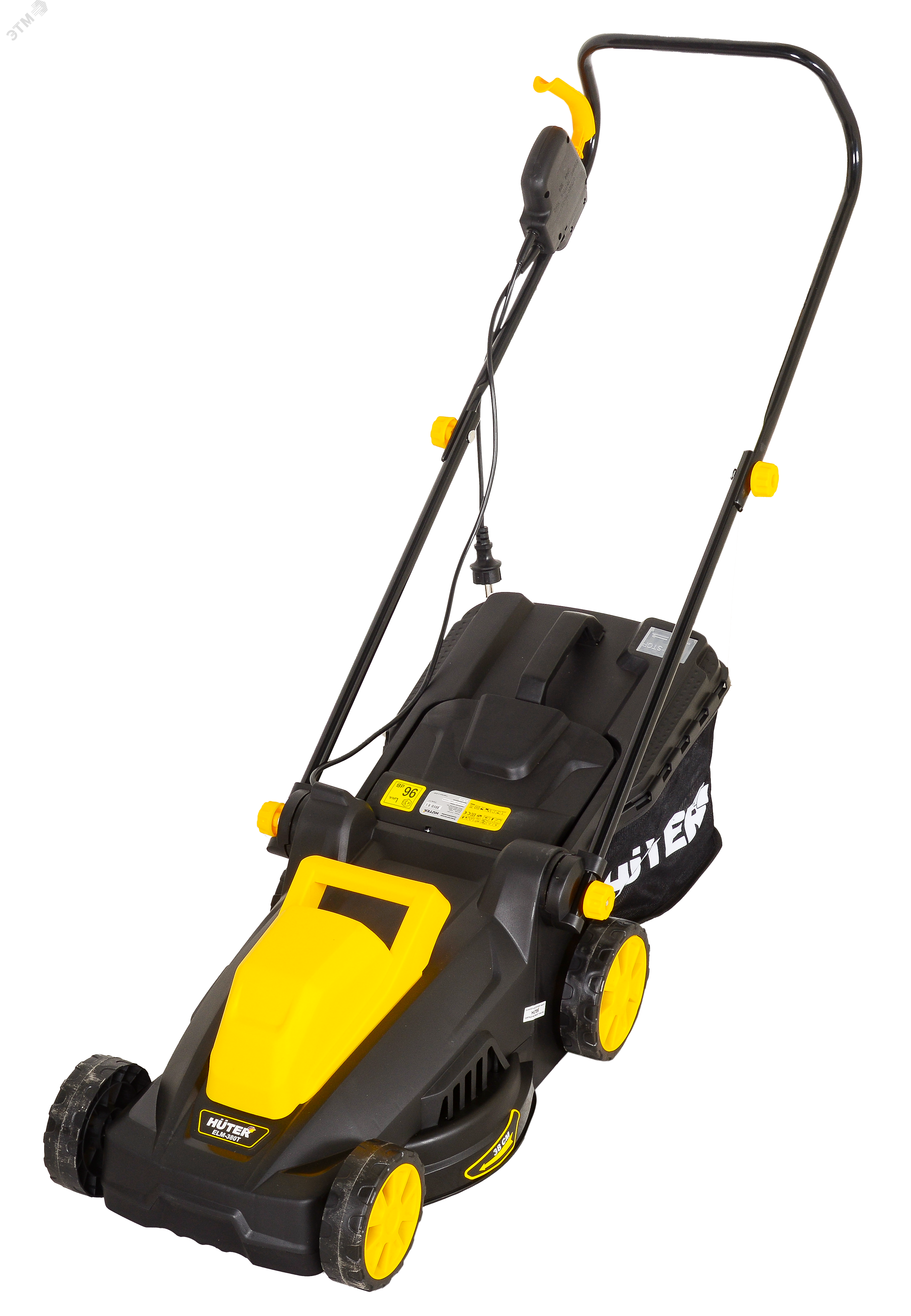 Изображение товара Электрическая газонокосилка Huter ELM-380T для ровных участков