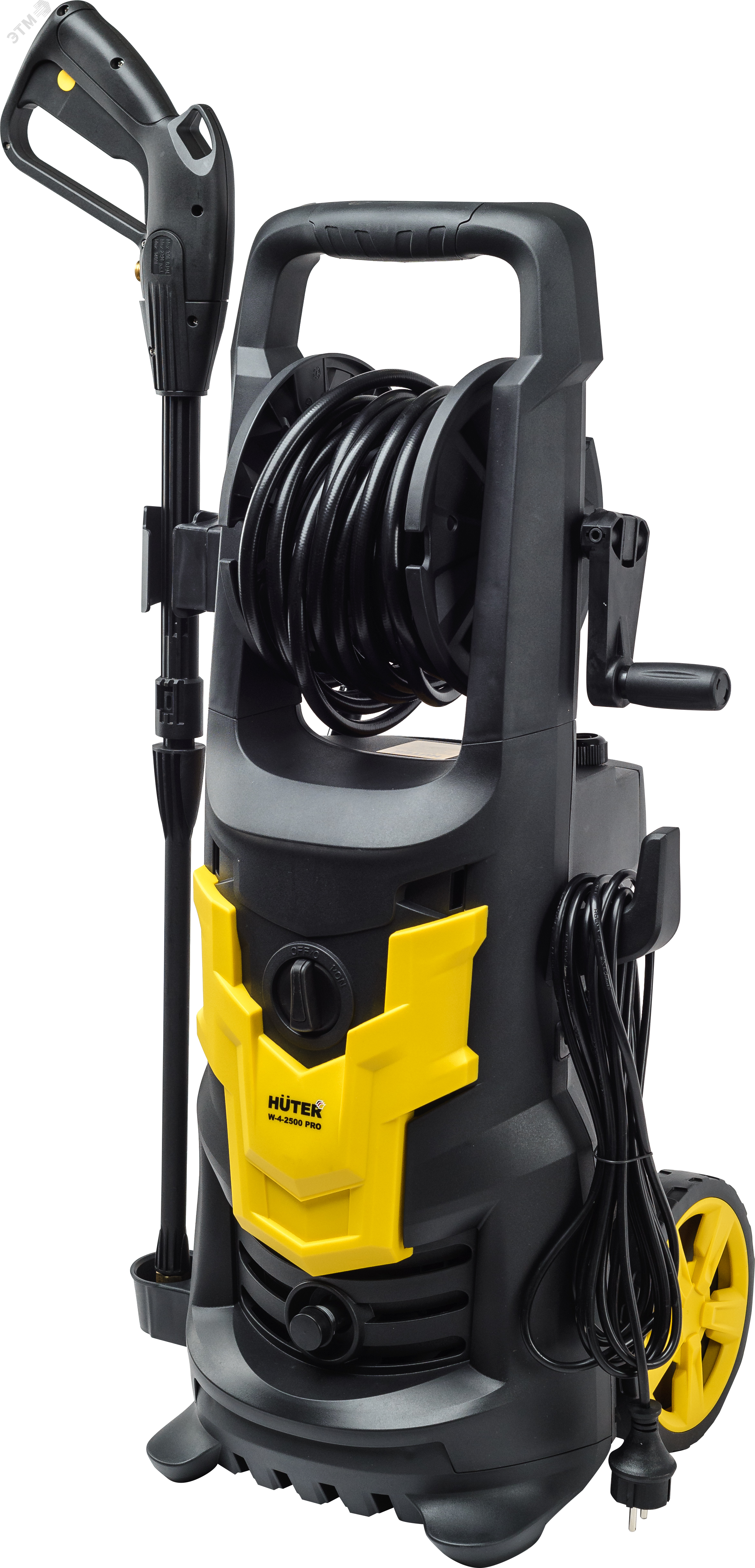 Изображение товара Мойка высокого давления W-4-2500 PRO от Huter 2500 Вт, 130 бар, 420 л/ч