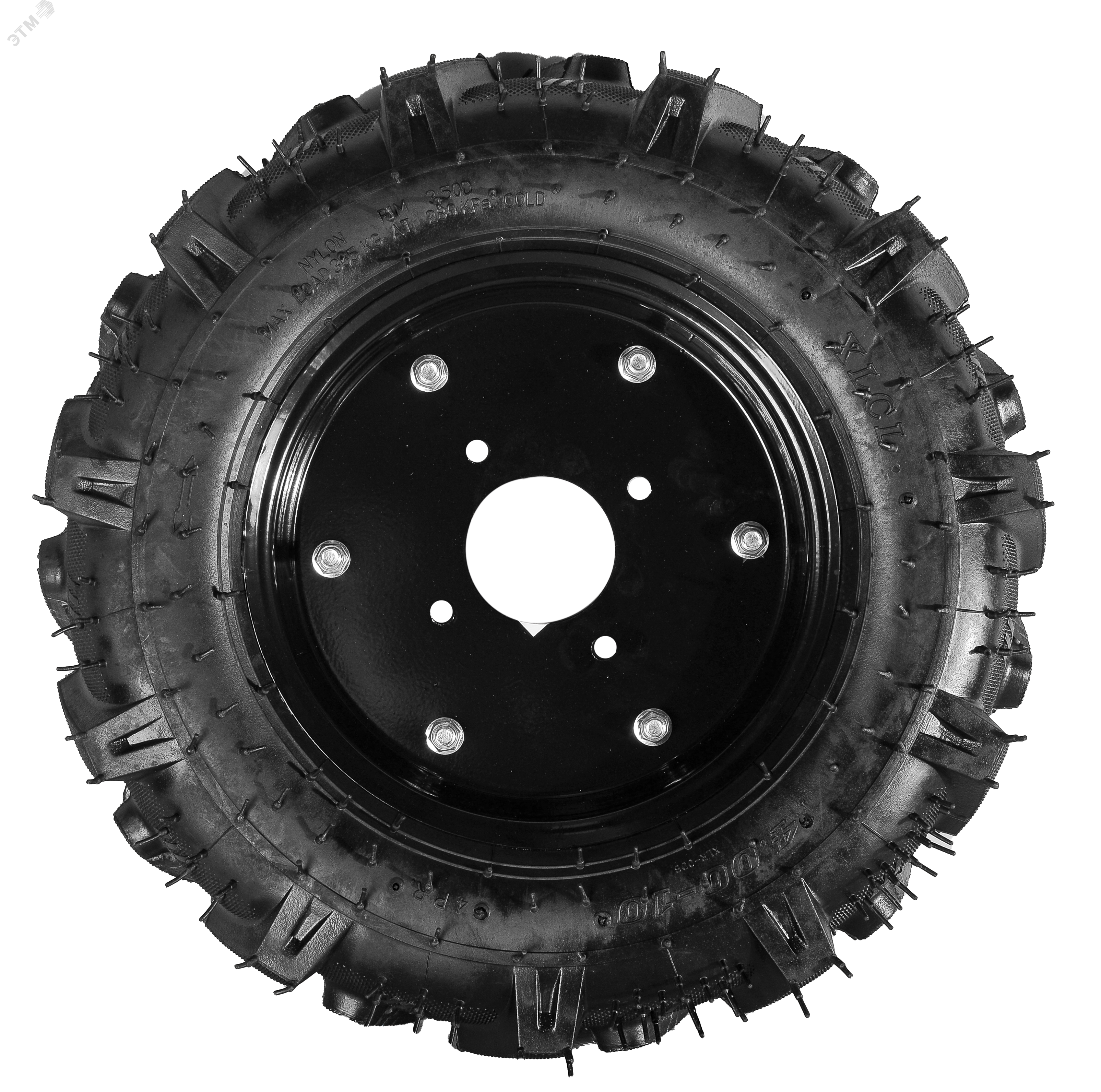 Изображение товара Колесо 4 дюйма х 10 дюймов для культиваторов мотоблоков Huter