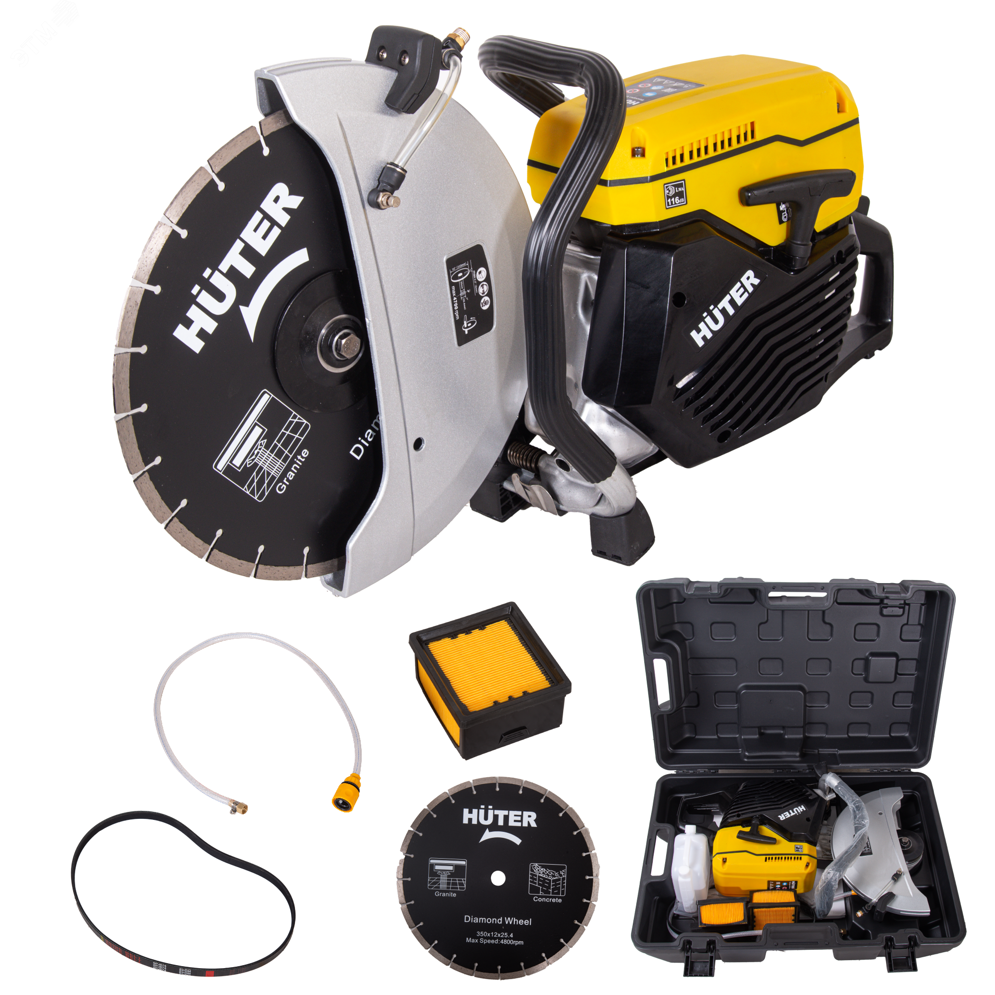 Изображение товара Бензорез HUTER GC-7414 для резки бетона и асфальта