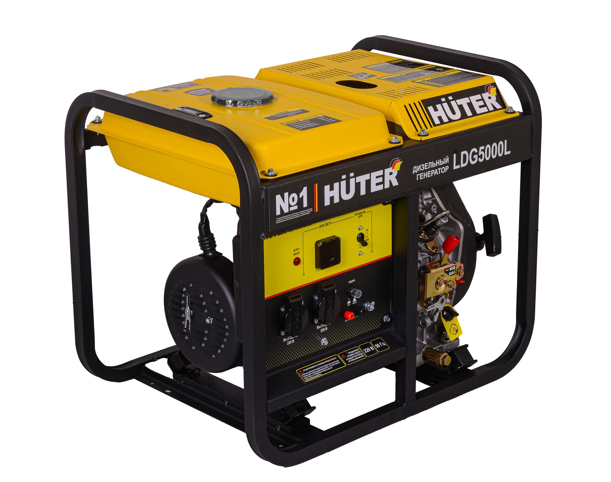Электрогенератор дизельный LDG 5000L