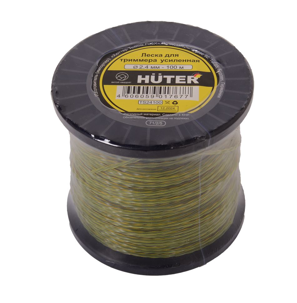 Леска TS24100 (витой квадрат)