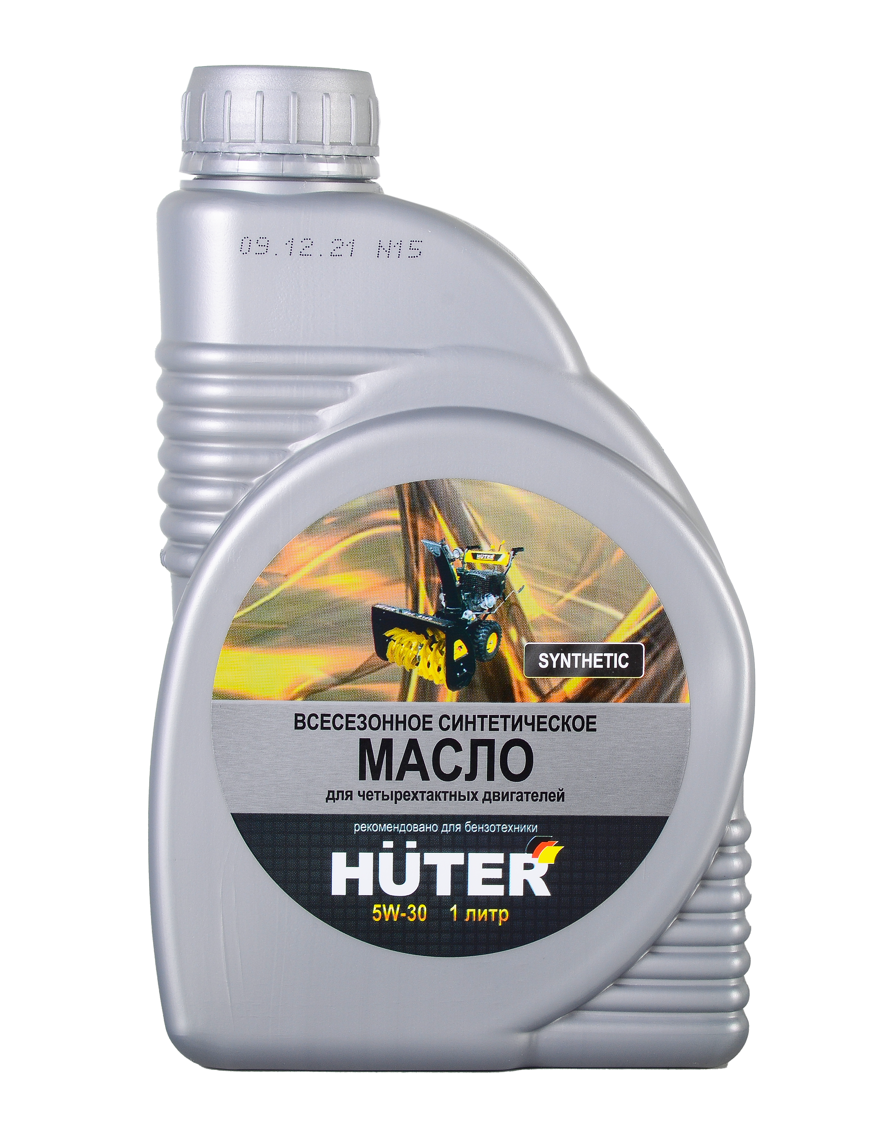 Масло моторное 5W-30 синтетическое для четырёхтактных двигателей, для техники, 1л.