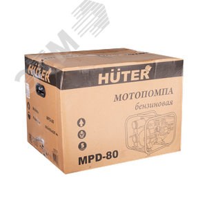 Мотопомпа MPD-80 70/11/4 Huter - 7