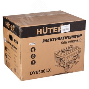 Генератор бензиновый DY6500LX-электростартер 64/1/7 Huter - 7