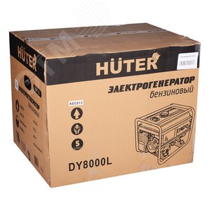 Генератор бензиновый DY8000L 64/1/33 Huter - 9