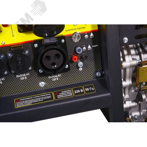 Электрогенератор дизельный LDG 13000LXА - фото 7