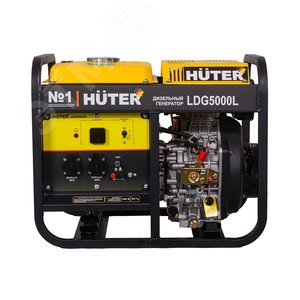 Электрогенератор дизельный LDG 5000L - фото 2