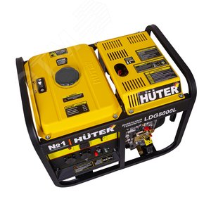 Электрогенератор дизельный LDG 5000L - фото 6