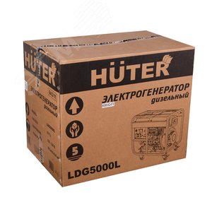 Электрогенератор дизельный LDG 5000L - фото 8