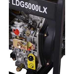 Электрогенератор дизельный LDG 5000LX - фото 8