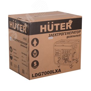 Электрогенератор дизельный LDG 7000LXА - фото 9
