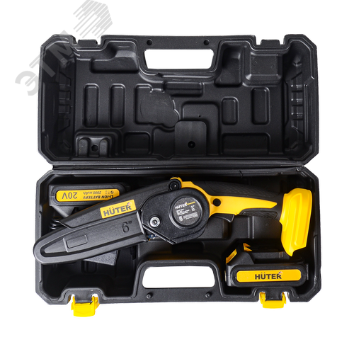 Электропила аккумуляторная ELS-2-Li-6K с 2-мя АКБ 2А*ч и ЗУ в комплекте - фото 8