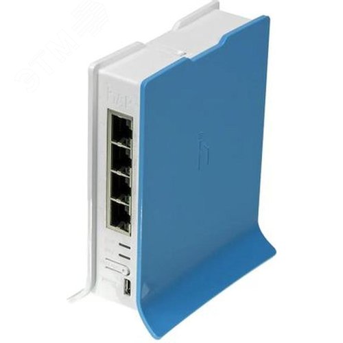 Изображение товара Маршрутизатор беспроводной RouterBOARD hAP lite classic case Wi-Fi 4, N300, 2.4ГГц, 3 LAN, белый (шт)