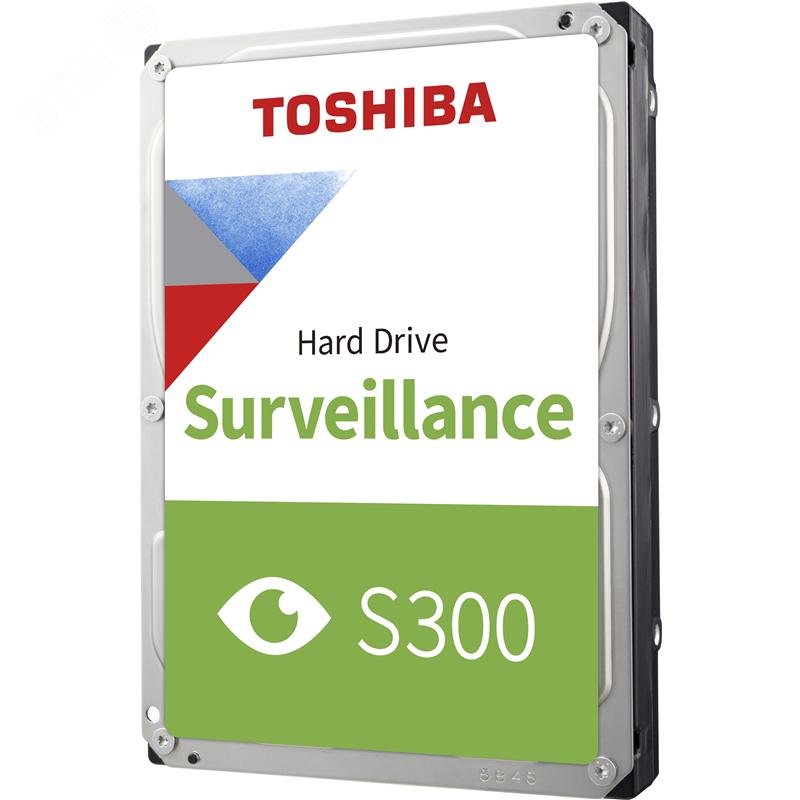 Изображение товара Жесткий диск Toshiba S300 Surveillance 1TB 3.5 SATAIII для видеонаблюдения