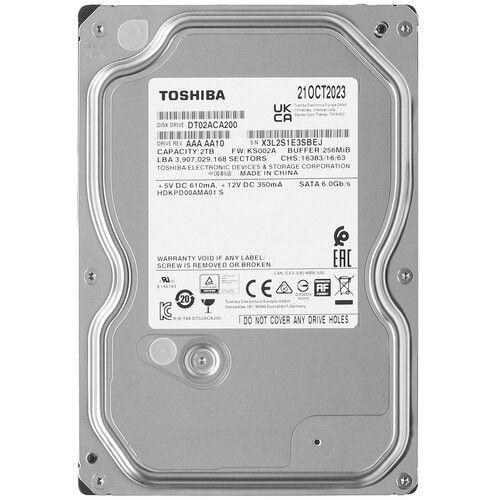 Жесткий диск 2TB Desktop 3.5'', SATAIII, 7200 об/мин, 256 МБ