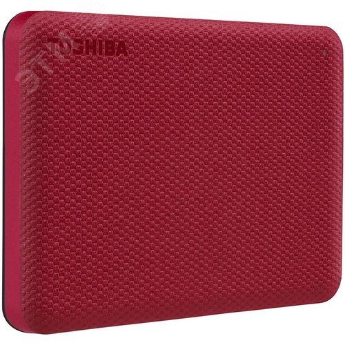 Изображение товара Жесткий диск внешний 2 ТБ Canvio Advance 2.5'', USB 3.0, красный (шт)