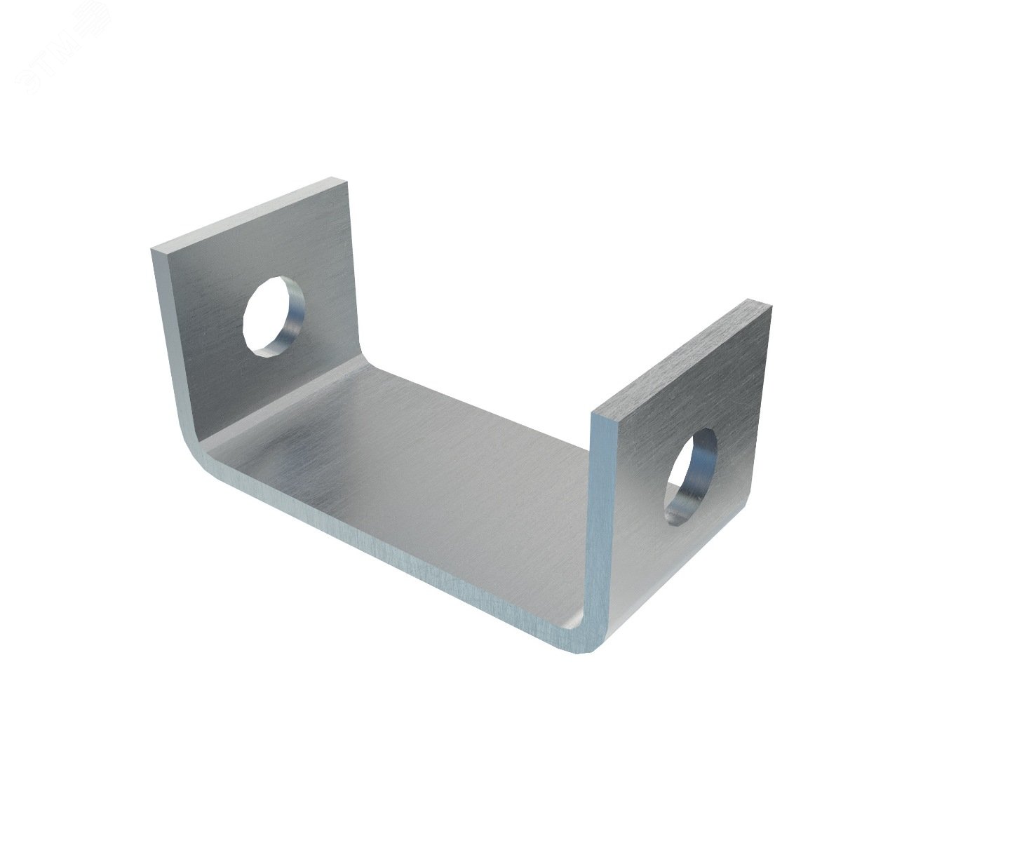 Изображение товара Кронштейн потолочный С-образный КП-С УТ1,5 гальванопокрытие 65мм