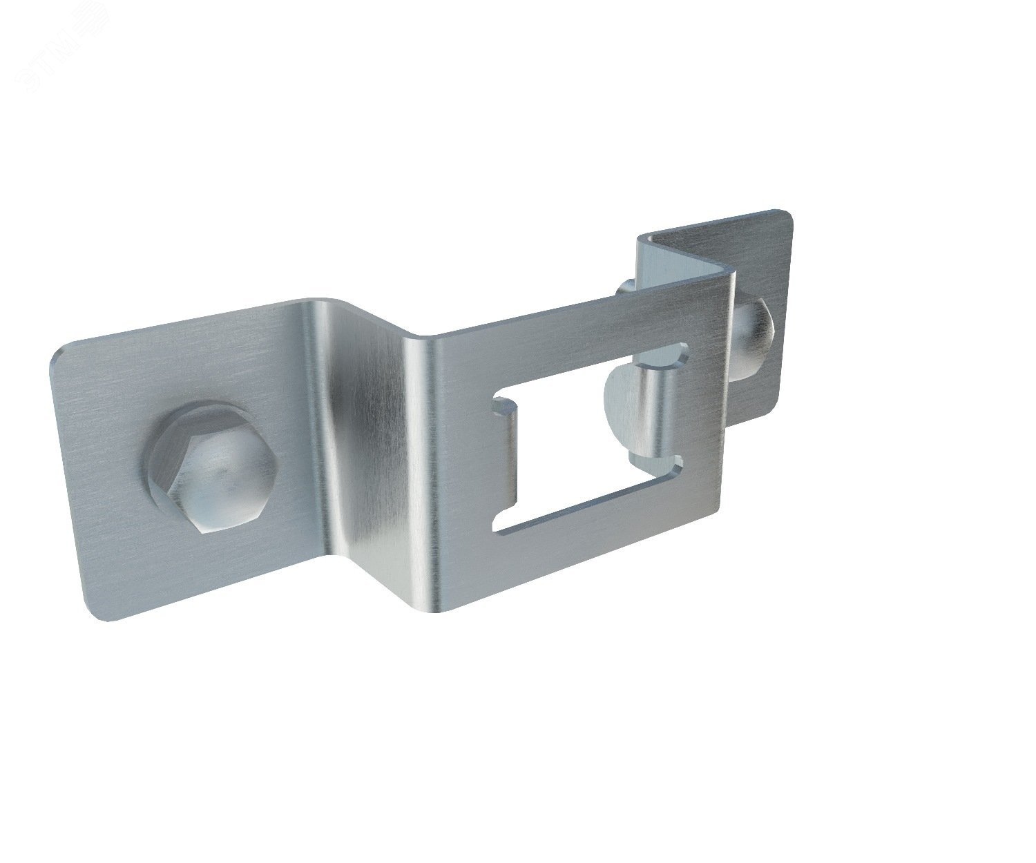 Изображение товара Крепежная скоба К1157Р УХЛ1 горячее цинкование металл 45x30x160 мм