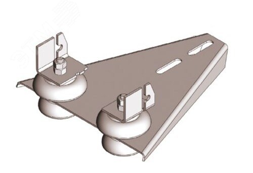 Изображение товара Троллеедержатель К264 У1 для монтажных линий до 660 В, сталь, Россия