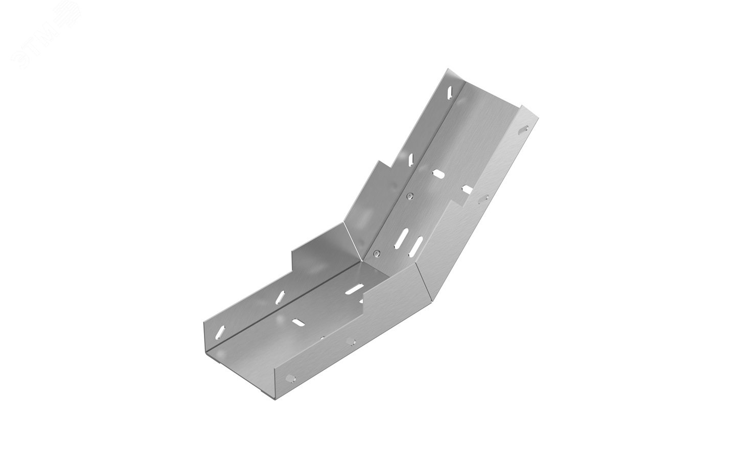 Изображение товара Поворотный лоток КПЗ 400х110-45 УТ1,5 Завод ЭМИ Курган для кабельных трасс