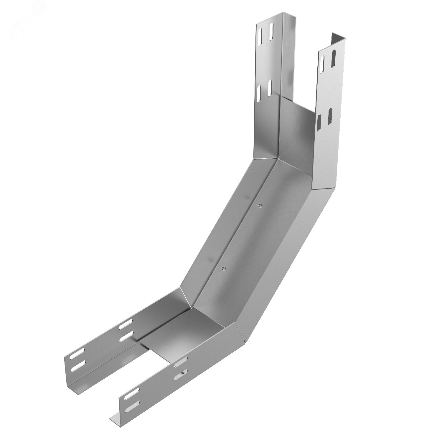 Изображение товара Глухой кабельный лоток КПГ 100х100-90 УТ1,5 оцинкованный, 390 мм