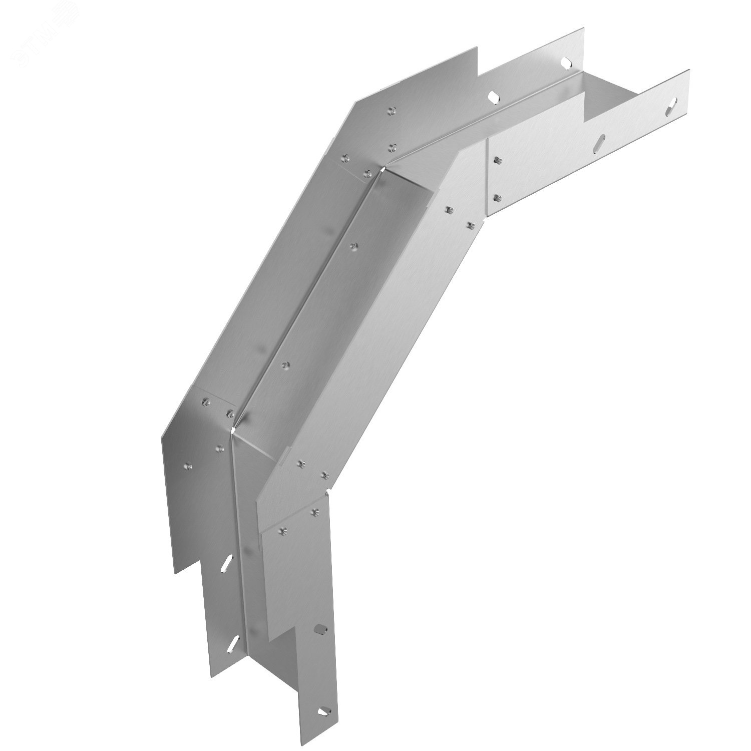 Изображение товара Лоток замковый глухой КСЗГ 400х100 90° уплотнение горячее цинкование УТ1 5