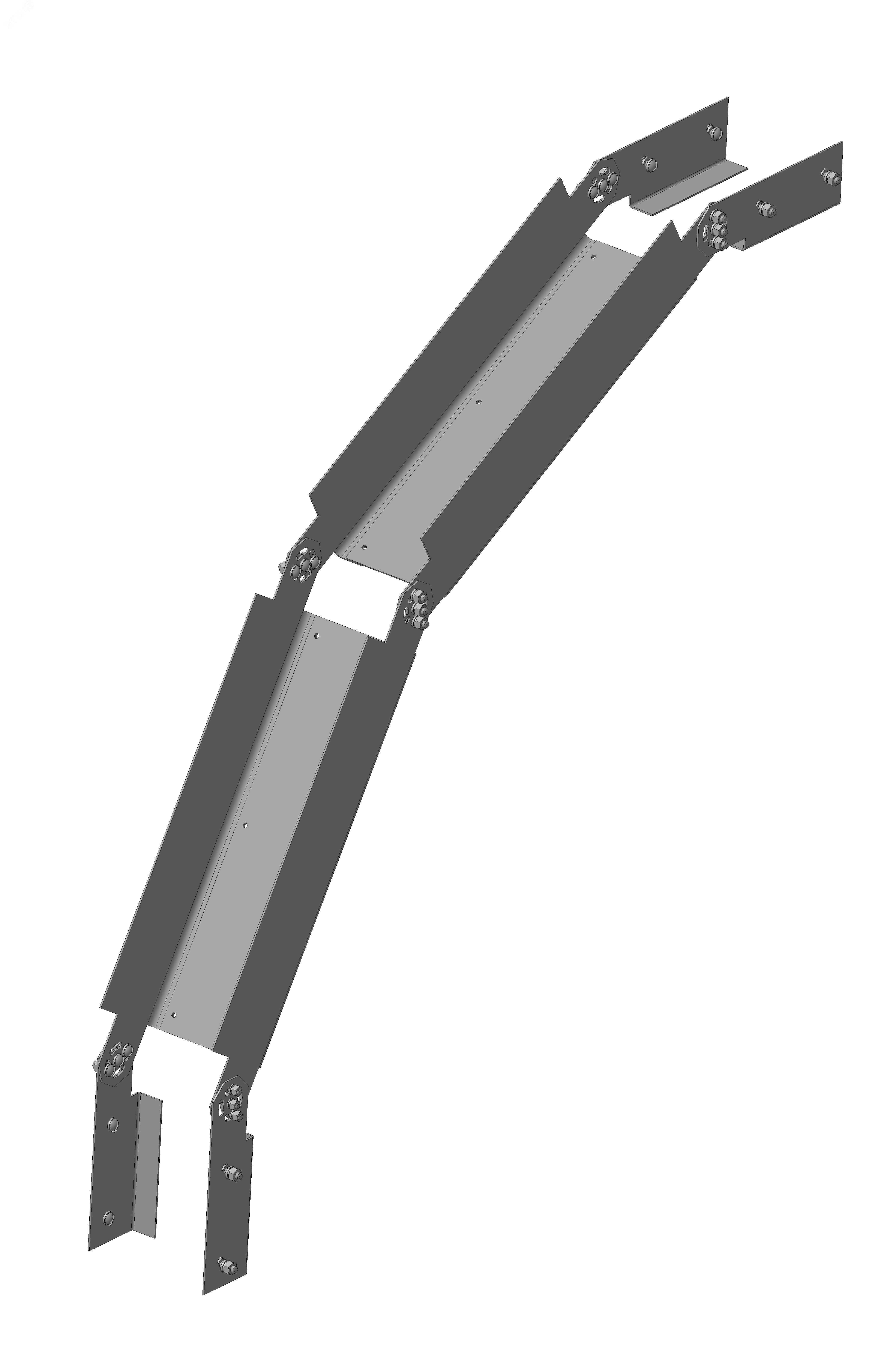 Изображение товара Угол вертикальный шарнирный замковый УВШЗ 100х100 УТ1,5 горячее цинкование S1,5 (шт)