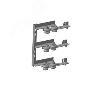 Изображение товара Кронштейн троллейный К42М У1, окрашенный, троллеедержатель К267А У1 - 3шт. (шт)